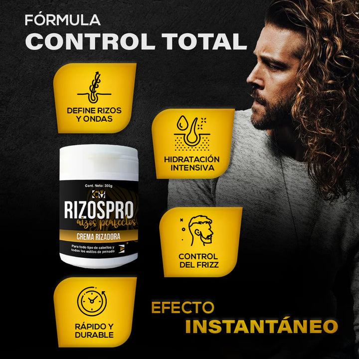 RIZOSPRO Original- Tratamiento de Crema Rizadora 100% Efectiva